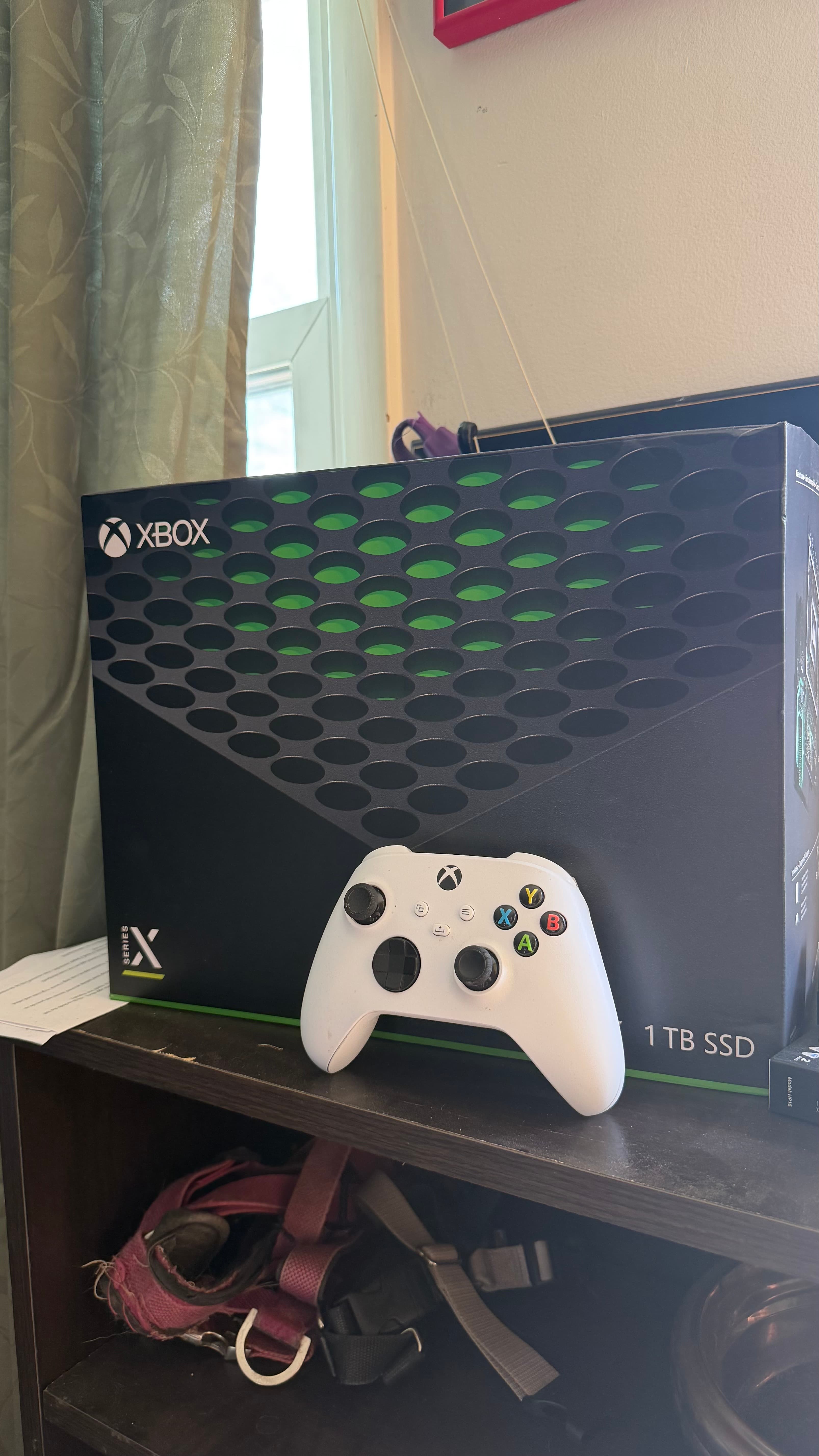 Xbox Series X | Two Controllers — listing photo